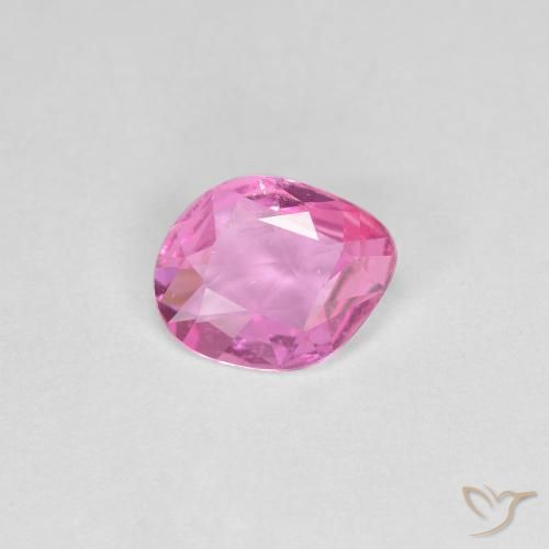 Saphir Rose foncé naturelle Fantaisie, 0.69 ct, VVS-VS