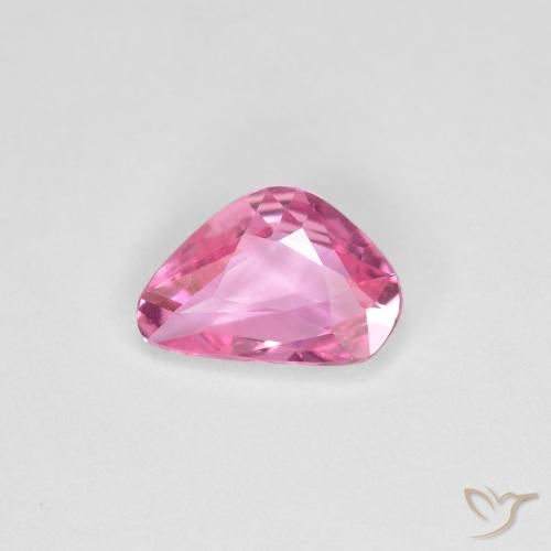 0.75ct Naturel Rose pourpre royal Saphir, Fantaisie, VVS-VS