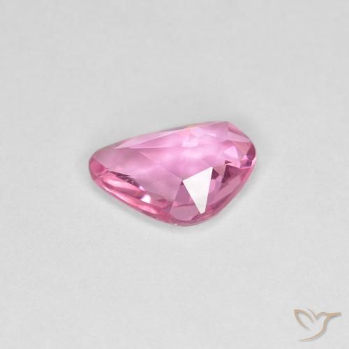 Saphir Rose pourpre royal naturelle Fantaisie, 0.75 ct, VVS-VS
