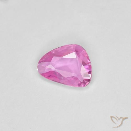Saphir Rose moyen naturelle Fantaisie, 0.60 ct, VVS-VS