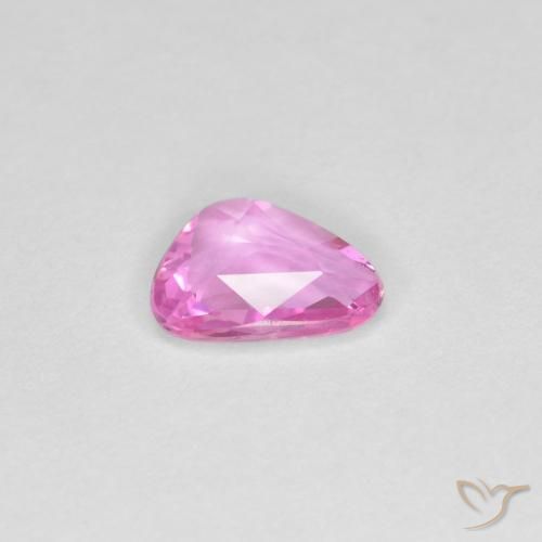 Saphir Rose moyen naturelle Fantaisie, 0.60 ct, VVS-VS