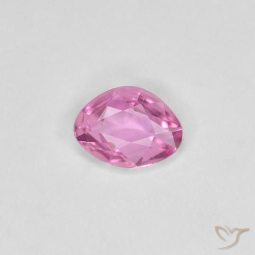0.58ct Naturel Rose pourpre royal Saphir, Fantaisie, VVS-VS