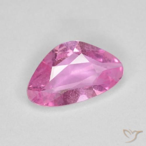 Saphir Rose moyen naturelle Fantaisie, 0.66 ct, VS