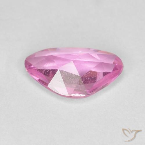 Saphir Rose moyen naturelle Fantaisie, 0.66 ct, VS