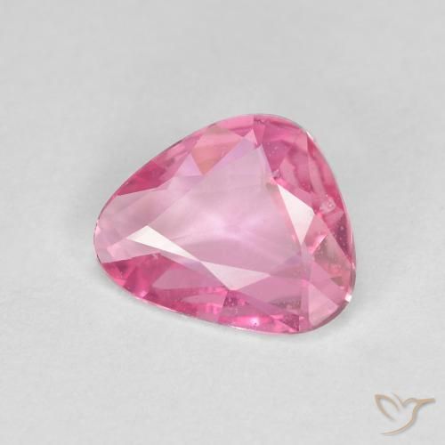 Saphir Rose moyen naturelle Fantaisie, 0.66 ct, VS
