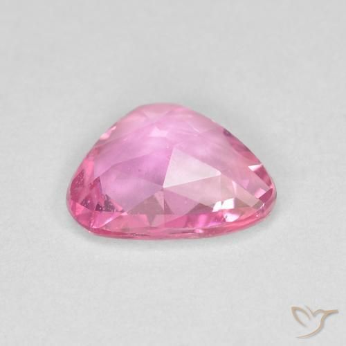 Saphir Rose moyen naturelle Fantaisie, 0.66 ct, VS