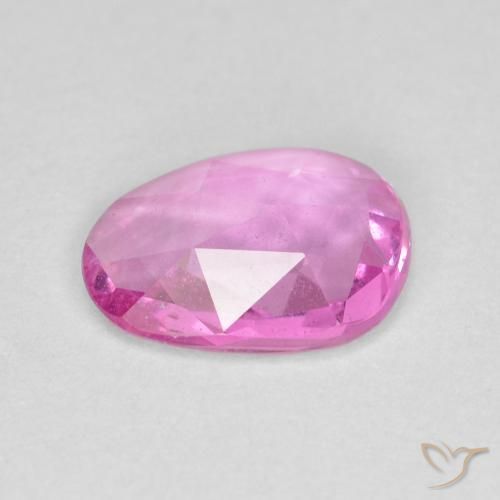 Saphir Rose moyen naturelle Fantaisie, 0.81 ct, VS