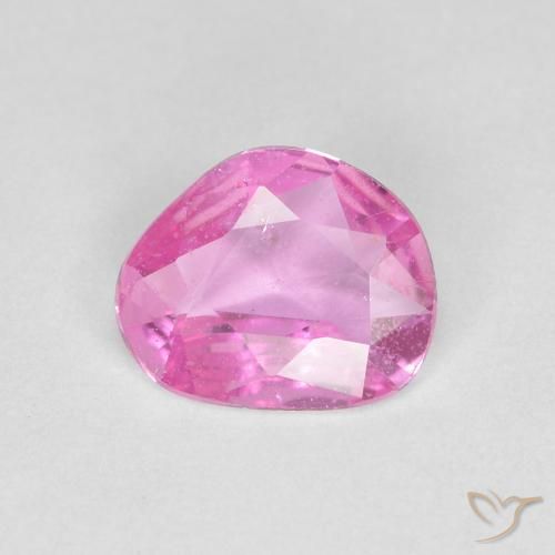 0.63ct Naturel Rose intense Saphir, Fantaisie, VS