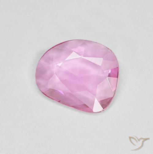 Saphir Rose moyen naturelle Fantaisie, 0.74 ct, VS