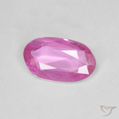 0.87ct Naturel Rose foncé Saphir, Fantaisie, VS