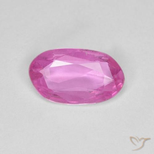 Saphir Rose foncé naturelle Fantaisie, 0.87 ct, VS