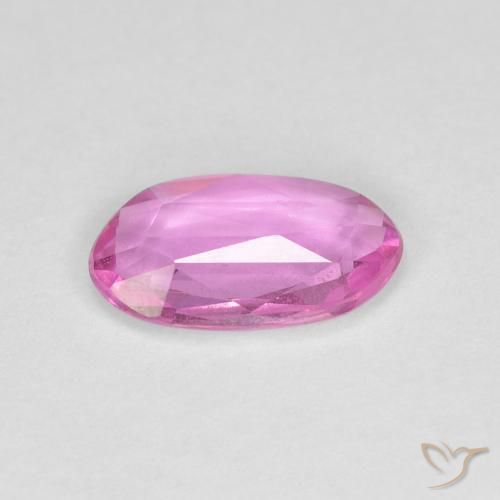 Saphir Rose foncé naturelle Fantaisie, 0.87 ct, VS