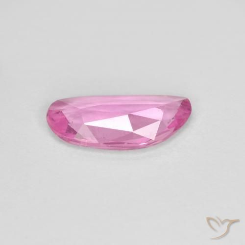 Saphir Rose pourpre royal naturelle Fantaisie, 0.85 ct, VS