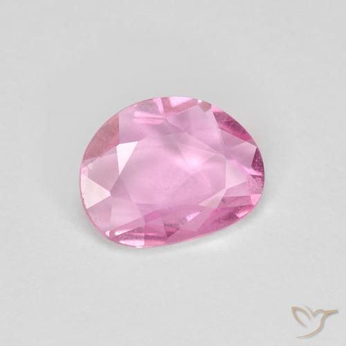 0.67ct Naturel Rose intense Saphir, Fantaisie, VS