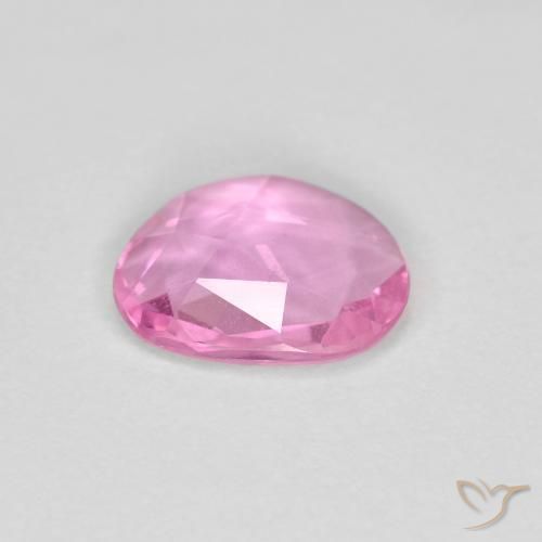 Saphir Rose intense naturelle Fantaisie, 0.67 ct, VS