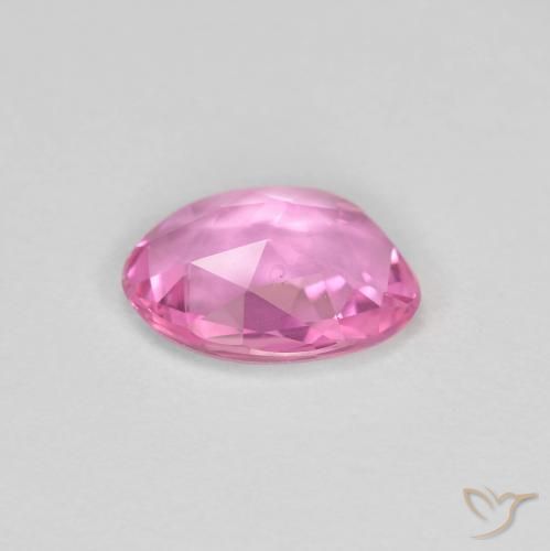 Saphir Rose intense naturelle Fantaisie, 0.80 ct, VVS-VS