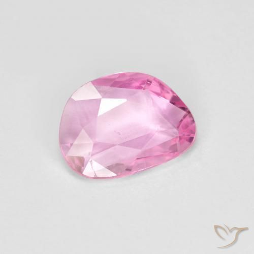 0.58ct Naturel Rose foncé Saphir, Fantaisie, VVS-VS
