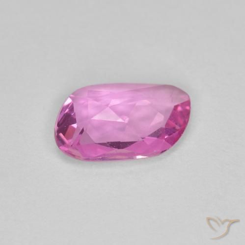 Saphir Rose moyen naturelle Fantaisie, 0.83 ct, VVS-VS
