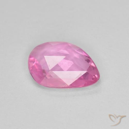 Saphir Rose moyen naturelle Fantaisie, 0.88 ct, VVS-VS