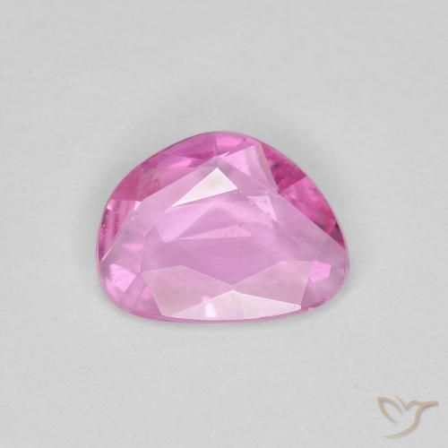 0.63ct Naturel Rose intense Saphir, Fantaisie, VVS-VS