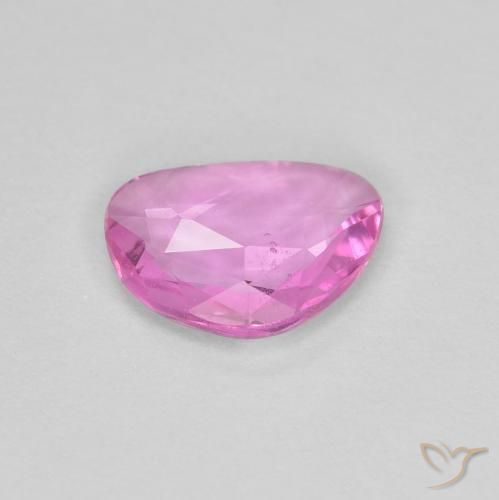 Saphir Rose intense naturelle Fantaisie, 0.63 ct, VVS-VS