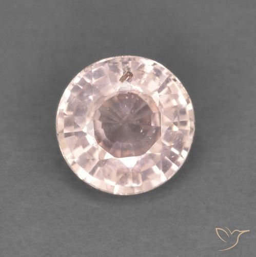 Saphir Orange clair naturelle Tour, 0.39 ct, VS