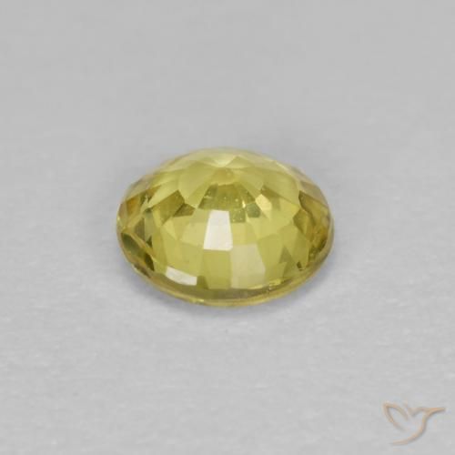 Saphir Jaune Dijon naturelle Tour, 0.39 ct, VVS-VS
