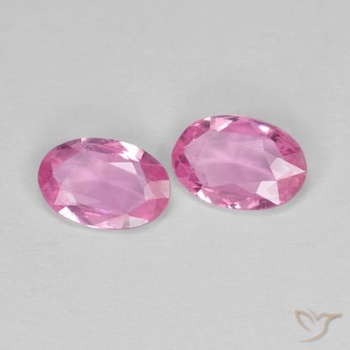 Shop natural 0.78ct Rose intense Saphir gems, ovale, from Madagascar at GemSelect. In stock, global shipping!
