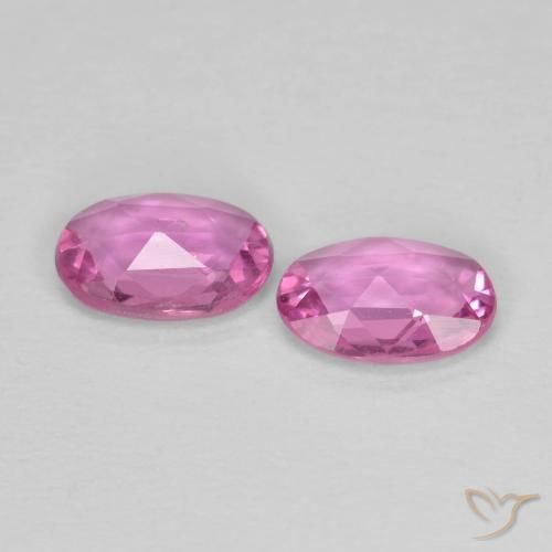 Shop natural 0.98ct Rose pourpre royal Saphir gems, ovale, from Madagascar at GemSelect. In stock, global shipping!