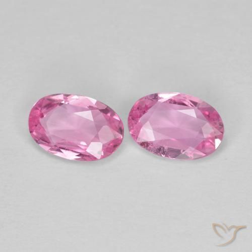 Shop natural 0.87ct Rose intense Saphir gems, ovale, from Madagascar at GemSelect. In stock, global shipping!