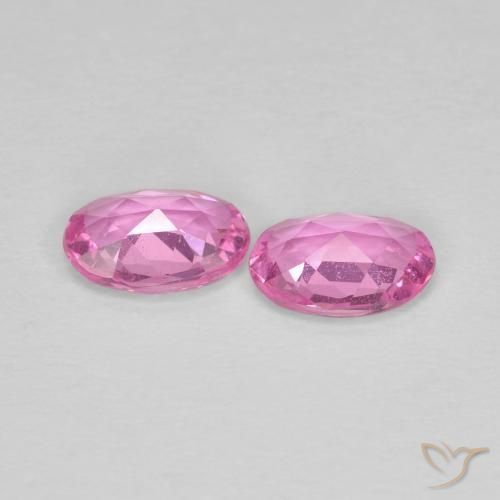 Shop natural 0.85ct Rose moyen Saphir gems, ovale, from Madagascar at GemSelect. In stock, global shipping!