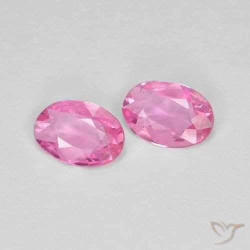 Shop natural 0.68ct Rose moyen Saphir gems, ovale, from Madagascar at GemSelect. In stock, global shipping!