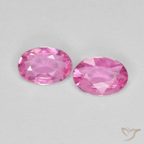 0.78ctw Naturel Rose pourpre royal Saphir, ovale, VVS-VS