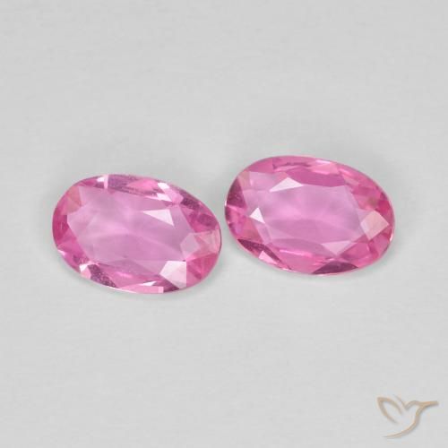 Shop natural 0.77ct Rose moyen Saphir gems, ovale, from Madagascar at GemSelect. In stock, global shipping!