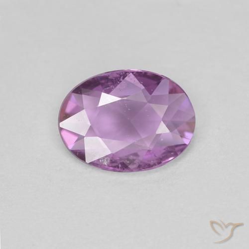 0.65ct Naturel Pourpre lilas Saphir, ovale, VS
