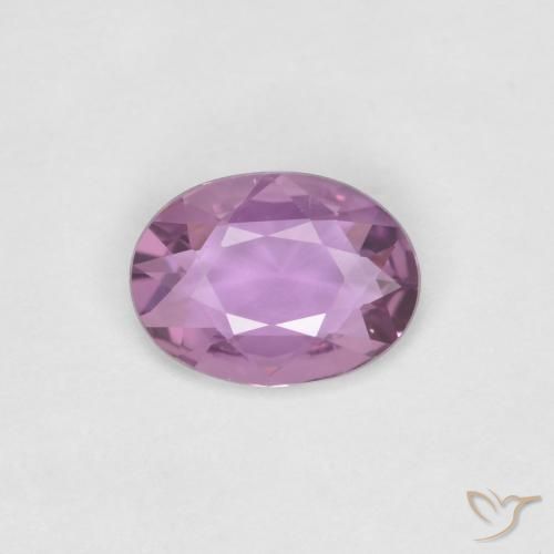 0.60ct Naturel Violet clair Saphir, ovale, VVS
