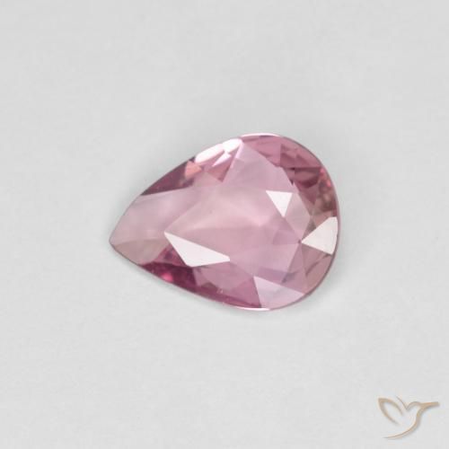 0.46ct Naturel Lavande profond Saphir, En forme de poire, VVS