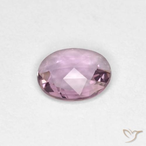 Saphir Violet Rosâtre naturelle ovale, 0.46 ct, VVS