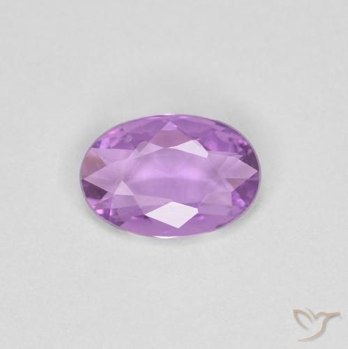 0.35ct Naturel Pourpre moyen Saphir, ovale, VS