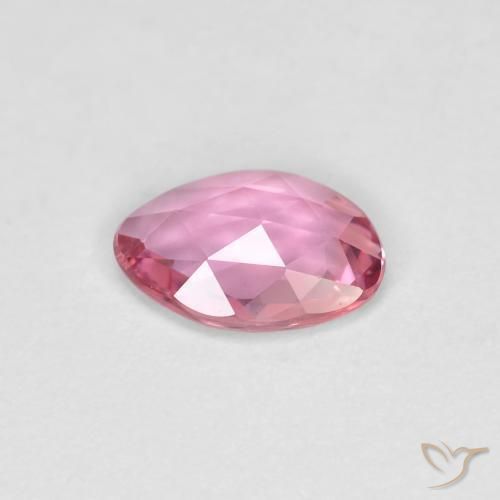 Saphir Rose vif naturelle Fantaisie, 0.65 ct, VVS