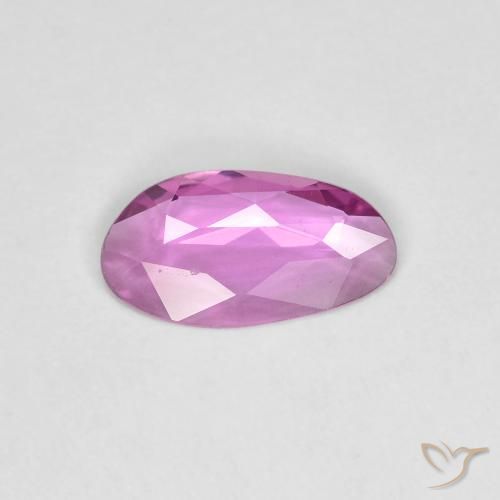 0.69ct Naturel Violet Rosâtre Saphir, Fantaisie, VVS