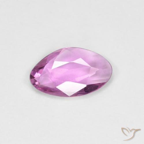 Saphir Pourpre rosâtre profond naturelle Fantaisie, 0.68 ct, VVS