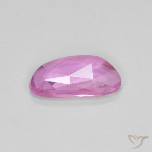 Saphir Pourpre rosâtre intense naturelle Fantaisie, 0.67 ct, VS