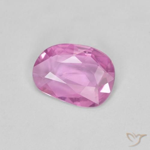 Saphir Pourpre intense naturelle Fantaisie, 0.66 ct, VS