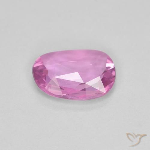 Saphir Pourpre intense naturelle Fantaisie, 0.66 ct, VS
