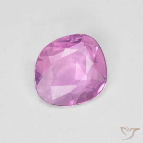 0.77ct Naturel Violet Rosâtre Saphir, Fantaisie, VS