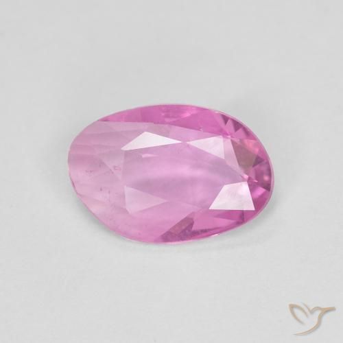 0.64ct Naturel Rose moyen Saphir, Fantaisie, VS