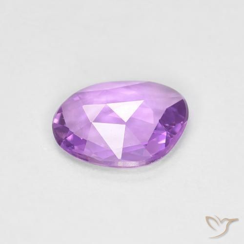 Saphir Pourpre lilas naturelle Fantaisie, 0.61 ct, VVS-VS