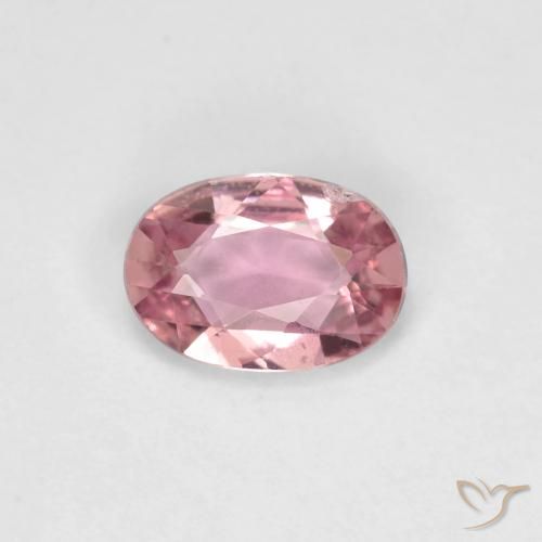 0.48ct Naturel Rose bubblegum léger Saphir, ovale, VS