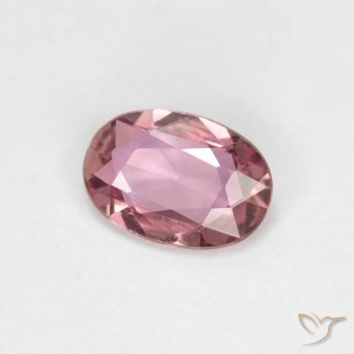 Saphir Magenta moyen naturelle ovale, 0.49 ct, VVS-VS